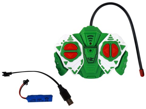 LEAN Toys Zdalnie Sterowany Ciągnik Traktor R/C z Przyczepą 1:24 Światła Zielony LEAN Toys Zdalnie Sterowany Ciągnik Traktor R/C z Przyczepą 1:24 Światła Zielony