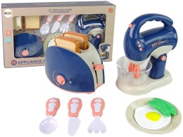 LEAN Toys Zestaw Akcesorii Kuchennych Mikser Toster Dla Najmłodszych