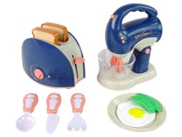 LEAN Toys Zestaw Akcesorii Kuchennych Mikser Toster Dla Najmłodszych