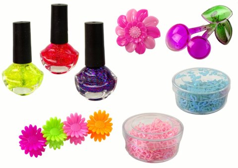 LEAN Toys Zestaw Do Makijażu Zdobienie Paznokci Jednorożec LEAN Toys Zestaw Do Makijażu Zdobienie Paznokci Jednorożec