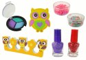 LEAN Toys Zestaw Do Makijażu Zdobienie Paznokci Sowa