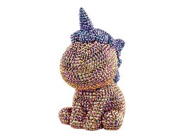 LEAN Toys Zestaw Jednorożec DIY Diamenty Kryształki Brązowy