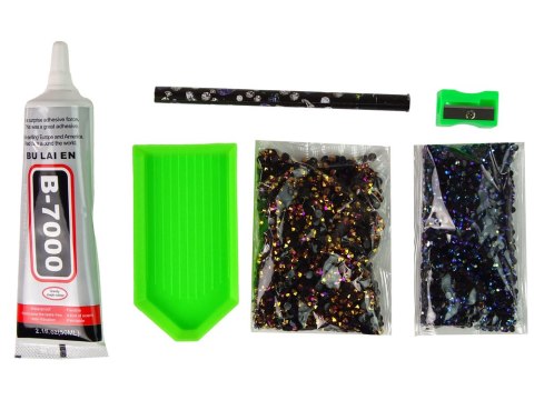 LEAN Toys Zestaw Jednorożec DIY Diamenty Kryształki Brązowy LEAN Toys Zestaw Jednorożec DIY Diamenty Kryształki Brązowy