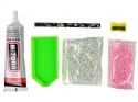 LEAN Toys Zestaw Jednorożec DIY Diamenty Kryształki Różowy
