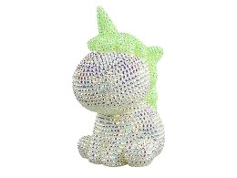 LEAN Toys Zestaw Jednorożec DIY Diamenty Kryształki Zielony