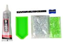 LEAN Toys Zestaw Jednorożec DIY Diamenty Kryształki Zielony