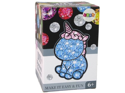 LEAN Toys Zestaw Jednorożec DIY Diamenty Kryształki Zielony LEAN Toys Zestaw Jednorożec DIY Diamenty Kryształki Zielony