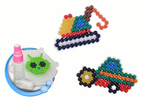 LEAN Toys Zestaw Koralików Wodnych DIY Magiczne Koraliki 8 Kolorów Pojazdy Budowlane LEAN Toys Zestaw Koralików Wodnych DIY Magiczne Koraliki 8 Kolorów Pojazdy Budowlane