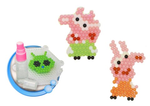 LEAN Toys Zestaw Koralików Wodnych DIY Magiczne Koraliki 8 Kolorów Świnki LEAN Toys Zestaw Koralików Wodnych DIY Magiczne Koraliki 8 Kolorów Świnki
