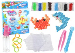 LEAN Toys Zestaw Koralików Wodnych DIY Magiczne Koraliki 8 Kolorów Zwierzęta Morskie