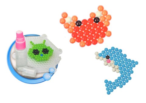 LEAN Toys Zestaw Koralików Wodnych DIY Magiczne Koraliki 8 Kolorów Zwierzęta Morskie LEAN Toys Zestaw Koralików Wodnych DIY Magiczne Koraliki 8 Kolorów Zwierzęta Morskie