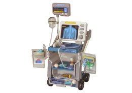 LEAN Toys Zestaw Małego Doktora Stetoskop Światła Niebieski