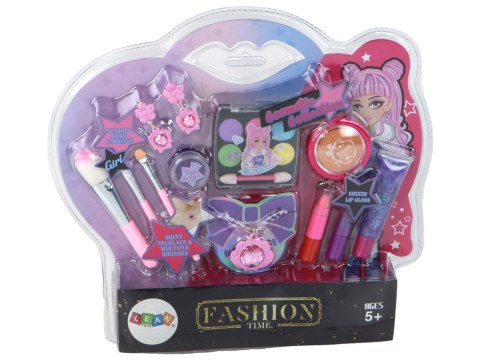 LEAN Toys Zestaw Piękności Kosmetyki Do Makijażu Biżuteria 18 El. LEAN Toys Zestaw Piękności Kosmetyki Do Makijażu Biżuteria 18 El.
