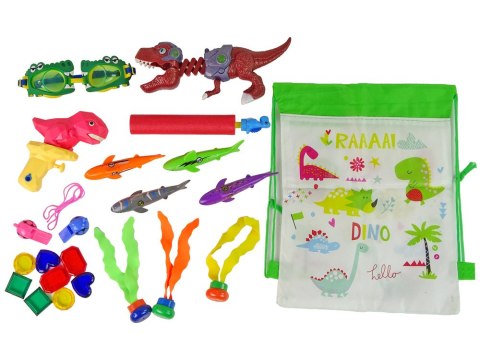 LEAN Toys Zestaw Zabawek Do Nurkowania Dinozaur