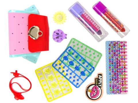 LEAN Toys Zestaw do Makijażu i Biżuterii Kolorowy LEAN Toys Zestaw do Makijażu i Biżuterii Kolorowy
