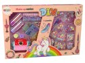 LEAN Toys Zestaw do Makijażu i Biżuterii Kolorowy