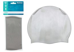 Bestway Czepek Kąpielowy Silikonowy Srebrny Bestway 26006