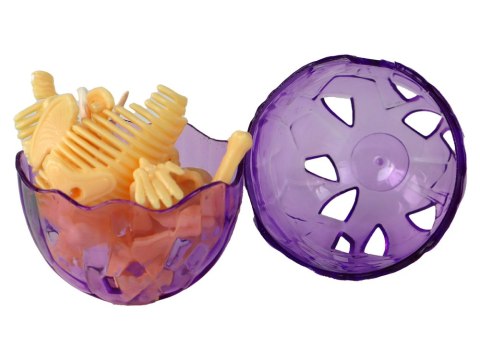 LEAN TOYS Otwierane Jajo Dinozaura Figurka Żółta 4 Kolory 9 cm LEAN TOYS Otwierane Jajo Dinozaura Figurka Żółta 4 Kolory 9 cm