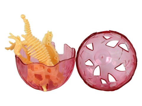 LEAN TOYS Otwierane Jajo Dinozaura Figurka Żółta 4 Kolory 9 cm LEAN TOYS Otwierane Jajo Dinozaura Figurka Żółta 4 Kolory 9 cm