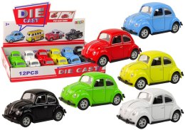 LEAN TOYS Resorak Z Napędem Frykcyjnym Auto Osobowe Garbus 6 Kolorów