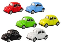 LEAN TOYS Resorak Z Napędem Frykcyjnym Auto Osobowe Garbus 6 Kolorów
