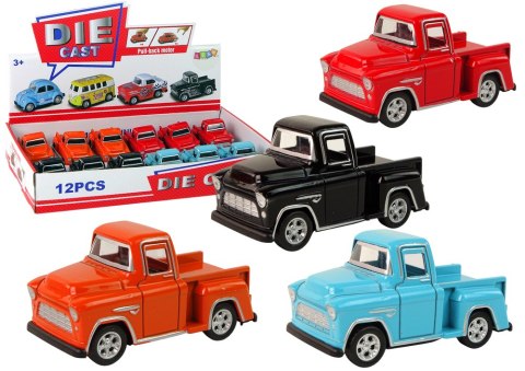 LEAN TOYS Resorak Z Napędem Frykcyjnym Auto Osobowe Pick Up 4 Kolory LEAN TOYS Resorak Z Napędem Frykcyjnym Auto Osobowe Pick Up 4 Kolory