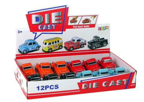 LEAN TOYS Resorak Z Napędem Frykcyjnym Auto Osobowe Pick Up 4 Kolory LEAN TOYS Resorak Z Napędem Frykcyjnym Auto Osobowe Pick Up 4 Kolory