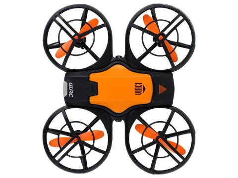 LEAN Toys Dron Zdalnie Sterowany Światła Pokrowiec Pomarańczowy LEAN Toys Dron Zdalnie Sterowany Światła Pokrowiec Pomarańczowy