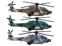 LEAN Toys Helikopter Wojskowy Śmigłowiec Militarny Aluminiowy Mix Dźwięk Światła