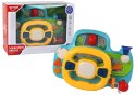 LEAN Toys Interaktywna Kierownica Niebieska Symulator Jazdy Wielofunkcyjna