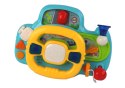 LEAN Toys Interaktywna Kierownica Niebieska Symulator Jazdy Wielofunkcyjna