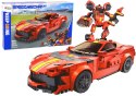 LEAN Toys Klocki Konstrukcyjne Pojazd Auto Sportowe Robot Ferreai 812 351 el.