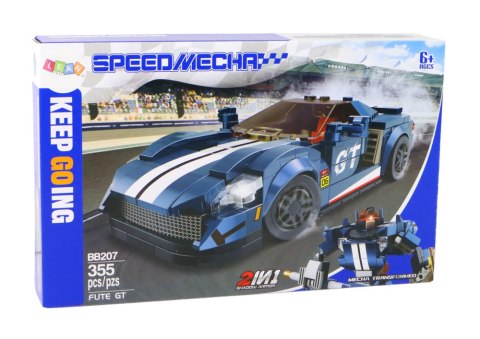 LEAN Toys Klocki Konstrukcyjne Pojazd Auto Sportowe Robot Fute GT 355 ele. LEAN Toys Klocki Konstrukcyjne Pojazd Auto Sportowe Robot Fute GT 355 ele.