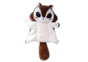 LEAN Toys Maskotka Pluszowa Lotopałanka karłowata Brązowa Brelok 10 cm