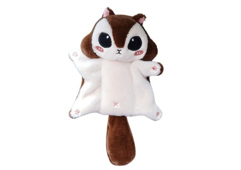 LEAN Toys Maskotka Pluszowa Lotopałanka karłowata Brązowa Brelok 10 cm LEAN Toys Maskotka Pluszowa Lotopałanka karłowata Brązowa Brelok 10 cm