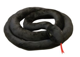 LEAN Toys Maskotka Pluszowa Wąż Czarny 200 cm