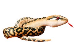 LEAN Toys Maskotka Pluszowa Wąż Czarny 210 cm