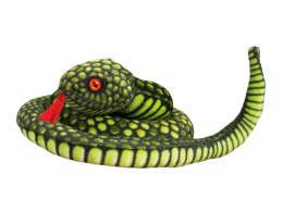 LEAN Toys Maskotka Pluszowa Wąż Zielony 100 cm
