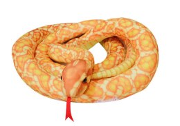 LEAN Toys Maskotka Pluszowa Wąż Złoty 200 cm