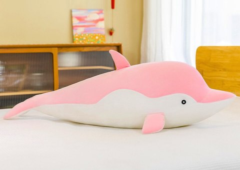 LEAN Toys Maskotka Pluszowy Delfin Różowy 30 cm LEAN Toys Maskotka Pluszowy Delfin Różowy 30 cm