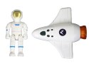 LEAN Toys Misja Kosmiczna Zestaw Kosmiczny Rakieta Kosmonauta Kosmos 4 ELE