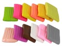 LEAN Toys Modelina 12 Kolorów Pastelowe Żywe Kolory Mix Zestaw