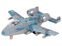 LEAN Toys Myśliwiec Z Napędem Samolot Moro Wojskowy Odrzutowiec
