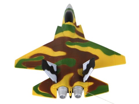 LEAN Toys Myśliwiec Zdalnie Sterowany RC Samolot Wojskowy Moro LEAN Toys Myśliwiec Zdalnie Sterowany RC Samolot Wojskowy Moro