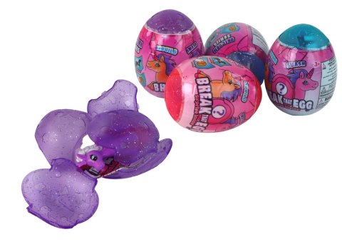 LEAN Toys Pękające Jajo Brokatowe Jednorożec Losowanie Kolorowe Skorupa 12 ele. LEAN Toys Pękające Jajo Brokatowe Jednorożec Losowanie Kolorowe Skorupa 12 ele.