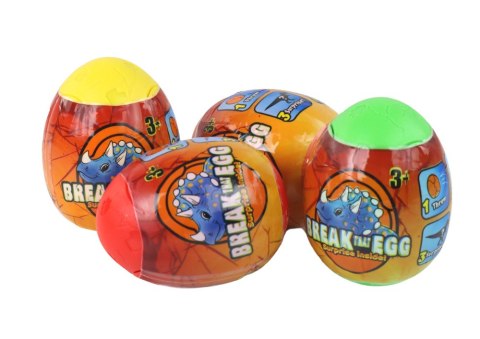 LEAN Toys Pękające Jajo Dinozaurów Losowanie Kolorowe Skorupa 12 ele. LEAN Toys Pękające Jajo Dinozaurów Losowanie Kolorowe Skorupa 12 ele.