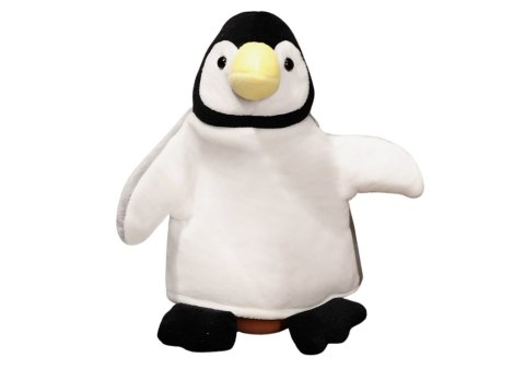 LEAN Toys Pluszowa Maskotka Pingwin Pacynka 25 cm LEAN Toys Pluszowa Maskotka Pingwin Pacynka 25 cm