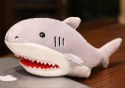 LEAN Toys Pluszowa Maskotka Rekin Pacynka 30 cm