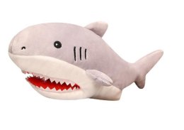 LEAN Toys Pluszowa Maskotka Rekin Pacynka 30 cm