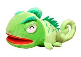 LEAN Toys Pluszowa Maskotka Smok Zielony Pacynka 30 cm